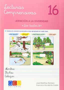 portada Lecturas Comprensivas 16 (in Spanish)