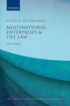 portada Multinational Enterprises and the law (Oxford International law Library) (en Inglés)