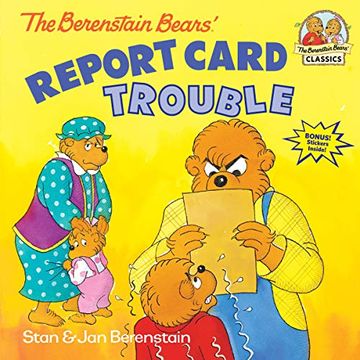 portada Berenstain Bears Report Card Trouble (First Time Books) 