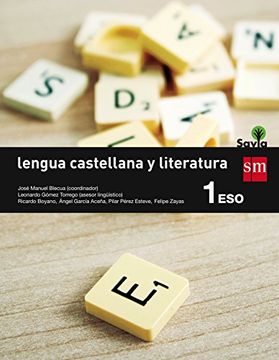 portada Lengua castellana y literatura. 1 ESO. Savia