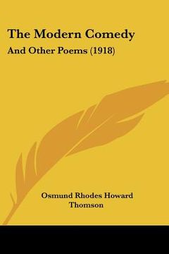 portada the modern comedy: and other poems (1918) (in English)