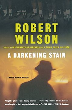 portada A Darkening Stain (Bruce Medway Mystery Series) (in English)