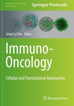 portada Immuno-Oncology: Cellular and Translational Approaches (en Inglés)