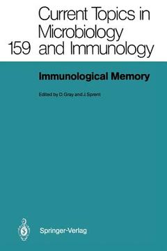 portada immunological memory (en Inglés)