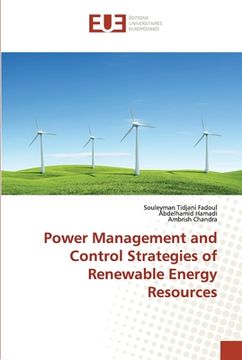 portada Power Management and Control Strategies of Renewable Energy Resources (en Inglés)