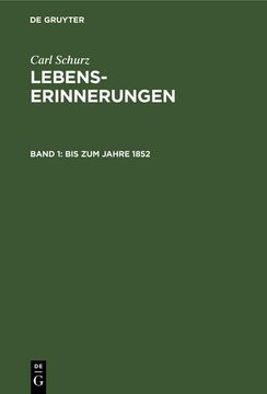 portada Bis zum Jahre 1852 (in German)