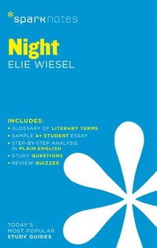 portada Night Sparknotes Literature Guide (Sparknotes Literature Guide Series) 