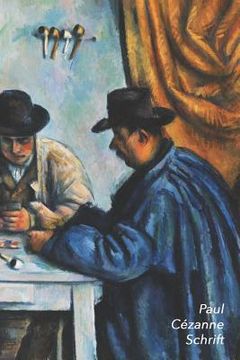portada Paul Cézanne Schrift: De Kaartspelers Trendy & Hip Notitieboek Ideaal Voor School, Studie, Recepten of Wachtwoorden