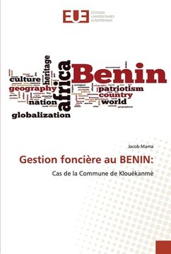 portada Gestion foncière au BENIN (en Francés)