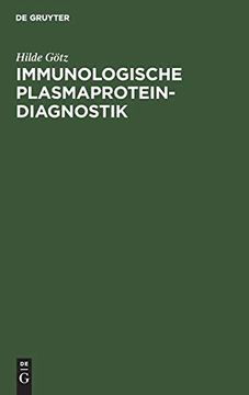 portada Immunologische Plasmaprotein-Diagnostik 