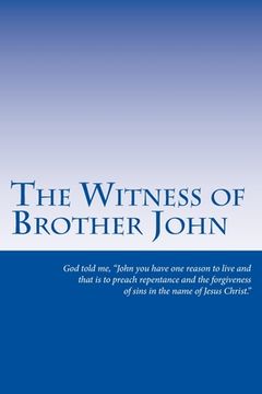 portada The Witness of Brother John (in English)
