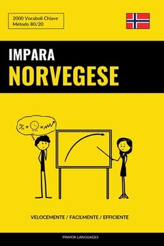 portada Impara il Norvegese - Velocemente / Facilmente / Efficiente: 2000 Vocaboli Chiave (en Italiano)