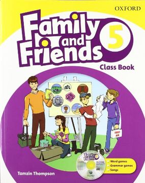 portada Family & Friends 5: Class Book and Multi-ROM Pack (Family & Friends First Edition) (in English)