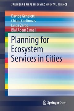 portada Planning for Ecosystem Services in Cities (en Inglés)