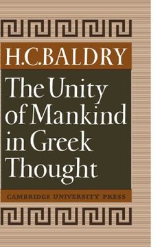 portada The Unity of Mankind in Greek Thought (en Inglés)
