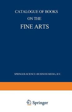 portada Catalogue of Books on the Fine Arts (en Inglés)