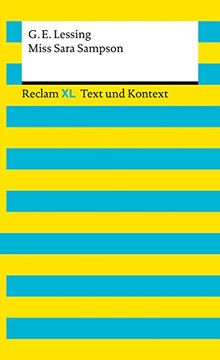 portada Miss Sara Sampson. Textausgabe mit Kommentar und Materialien (in German)