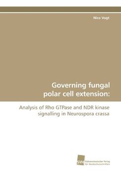 portada Governing fungal polar cell extension:: Analysis of Rho GTPase and NDR kinase signalling in Neurospora crassa
