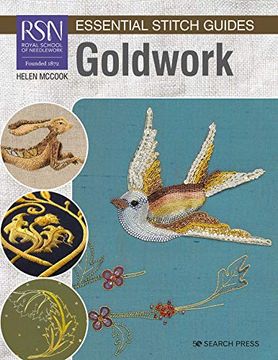 portada Rsn Essential Stitch Guides: Goldwork - Large Format Edition (en Inglés)