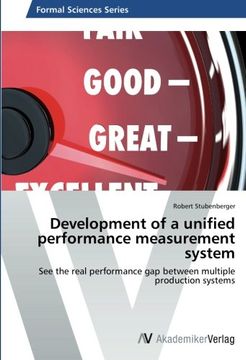 portada Development of a unified performance measurement system