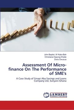 portada Assessment Of Micro-finance On The Performance of SME's (en Inglés)