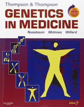portada Thompson & Thompson Genetics in Medicine: With Student Consult Online Access, 7e (Thompson and Thompson Genetics in Medicine) 