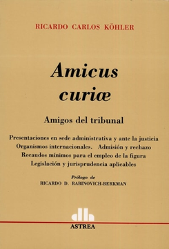 portada Amicus Curiae