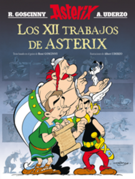 portada Asterix. Los XII trabajos de Asterix