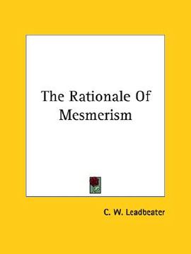 portada the rationale of mesmerism (en Inglés)