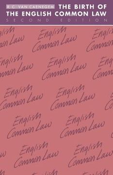 portada The Birth of the English Common law 2nd Edition Paperback (Cambridge Paperback Library) (en Inglés)