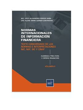 portada NORMAS INTERNACIONALES DE INFORMACIÓN FINANCIERA TOMO II