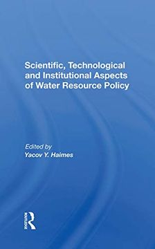portada Scientific, Technological and Institutional Aspects of Water Resource Policy 