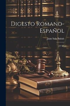 portada Digesto Romano-Español: (in Spanish)