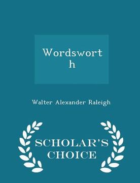 portada Wordsworth - Scholar's Choice Edition (en Inglés)
