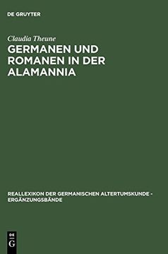 portada Germanen und Romanen in der Alamannia (en Alemán)