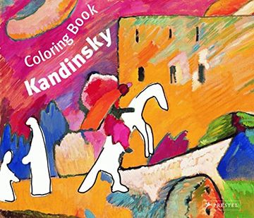 portada Coloring Book Kandinsky (Prestel Colouring Books) (en Inglés)