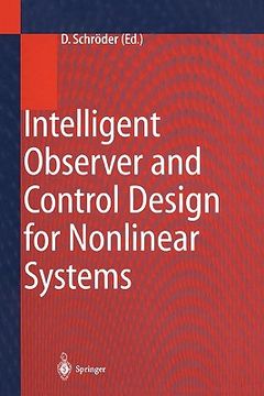 portada intelligent observer and control design for nonlinear systems (in English)