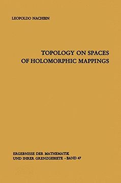 portada topology on spaces of holomorphic mappings (en Inglés)