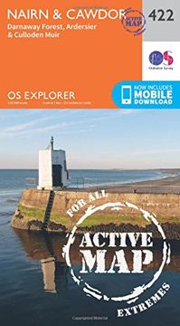 portada Nairn and Cawdor (OS Explorer Active Map)