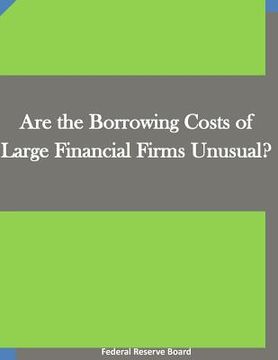 portada Are the Borrowing Costs of Large Financial Firms Unusual?
