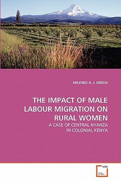 portada the impact of male labour migration on rural women (en Inglés)