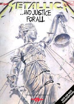 portada Metallica –. And Justice for all (in English)