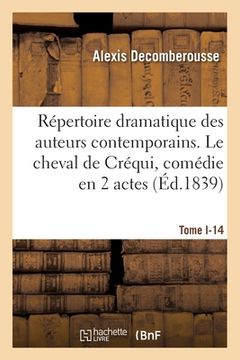 portada Répertoire dramatique des auteurs contemporains. Tome I-3 (en Francés)