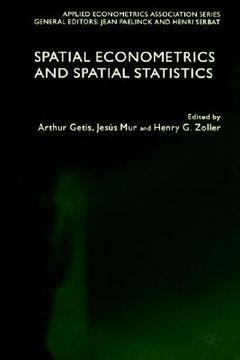 portada spatial econometrics and spatial statistics (en Inglés)