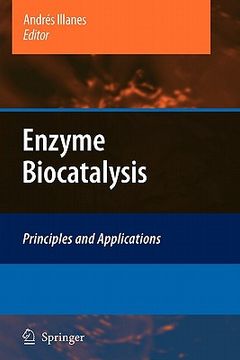 portada enzyme biocatalysis: principles and applications (in English)