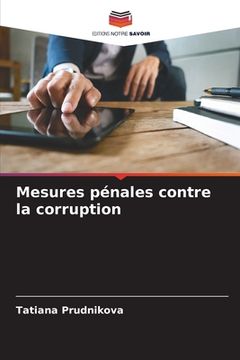 portada Mesures pénales contre la corruption (in French)