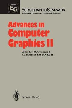 portada advances in computer graphics ii (en Inglés)