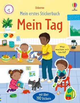 portada Mein Erstes Stickerbuch: Mein tag (en Alemán)