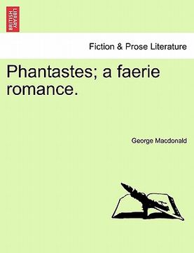 portada phantastes; a faerie romance. (en Inglés)