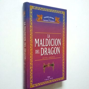 portada Maldicion del Dragon i (Grandes Autores de la Literatura Fantasti ca)